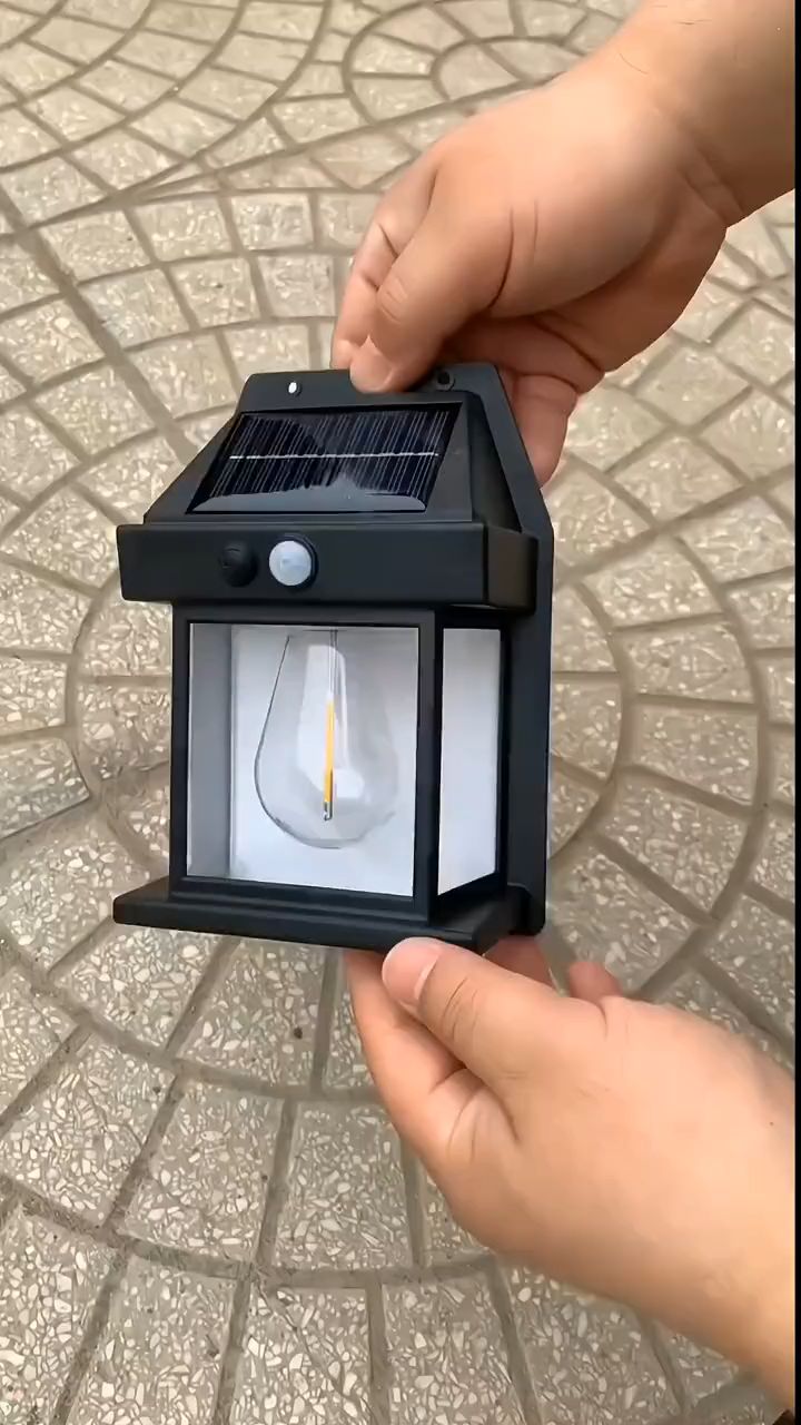 低成本改造庭院太阳能灯一装,颜值直接翻倍